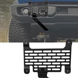 license plate holder Bronco