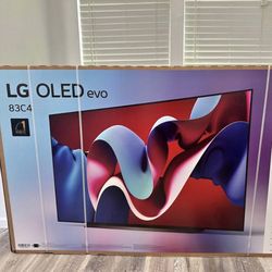 83 “ LG Smart 4K EVO OLED HDR TV 144HZ C4 83C4