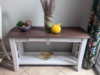 Console Table-mission style