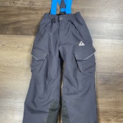 Youth Kids Snow Pants Bibs Size 7/8