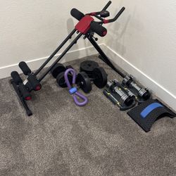 Exercise equipment Full Set including Multiple weights