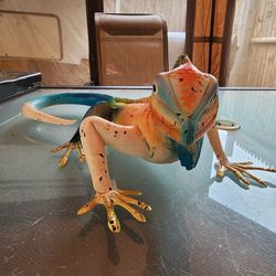 Colorful Metal Iguana