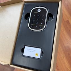 Google Yale Smart Lock + Z Wave Brand New 