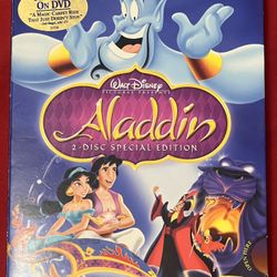 Walt Disney Aladdin DVD