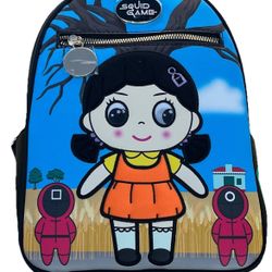 Squid Game Doll Lenticular Mini Backpack Hot Topic