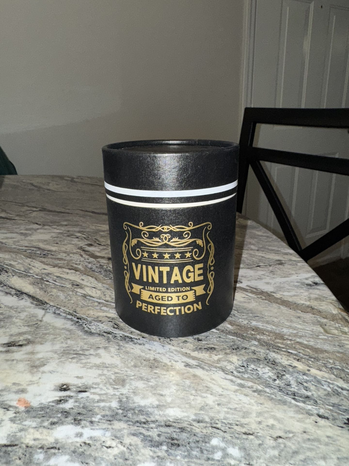 “ Vintage Aged To Perfection “ Whiskey Glass