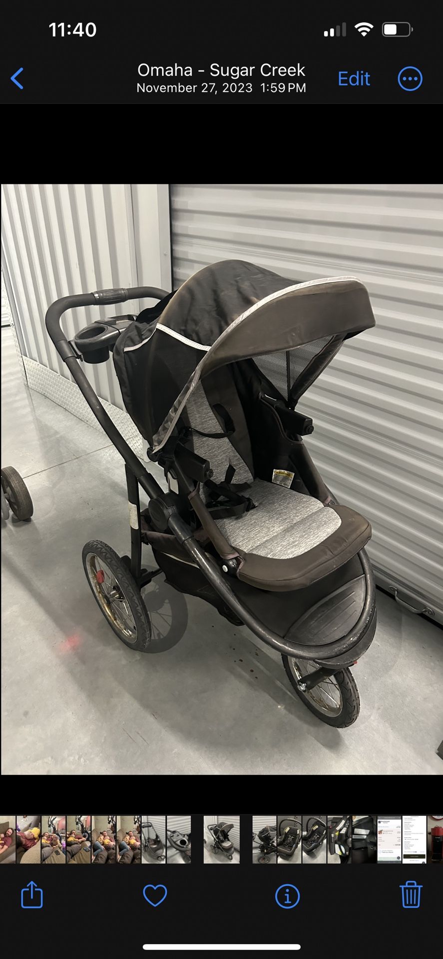 Graco Jogger And Car Seat