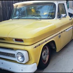 1966 C10 CHEVY LONG BED $8,300 Firm !! 