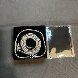 .925 Silver Chain And Bracelet 