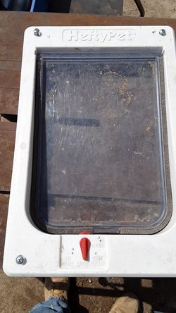 Cat door or small dog door