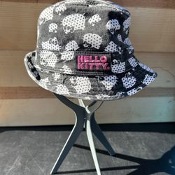Kids Hello Kitty Black Fedora Hat
