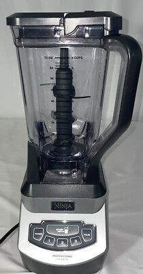 NINJA 72 Oz 1100 WATT PROFESSIONAL BLENDER W/SINGLE SERVE SMOOTHIE MAKER | SO-BL660