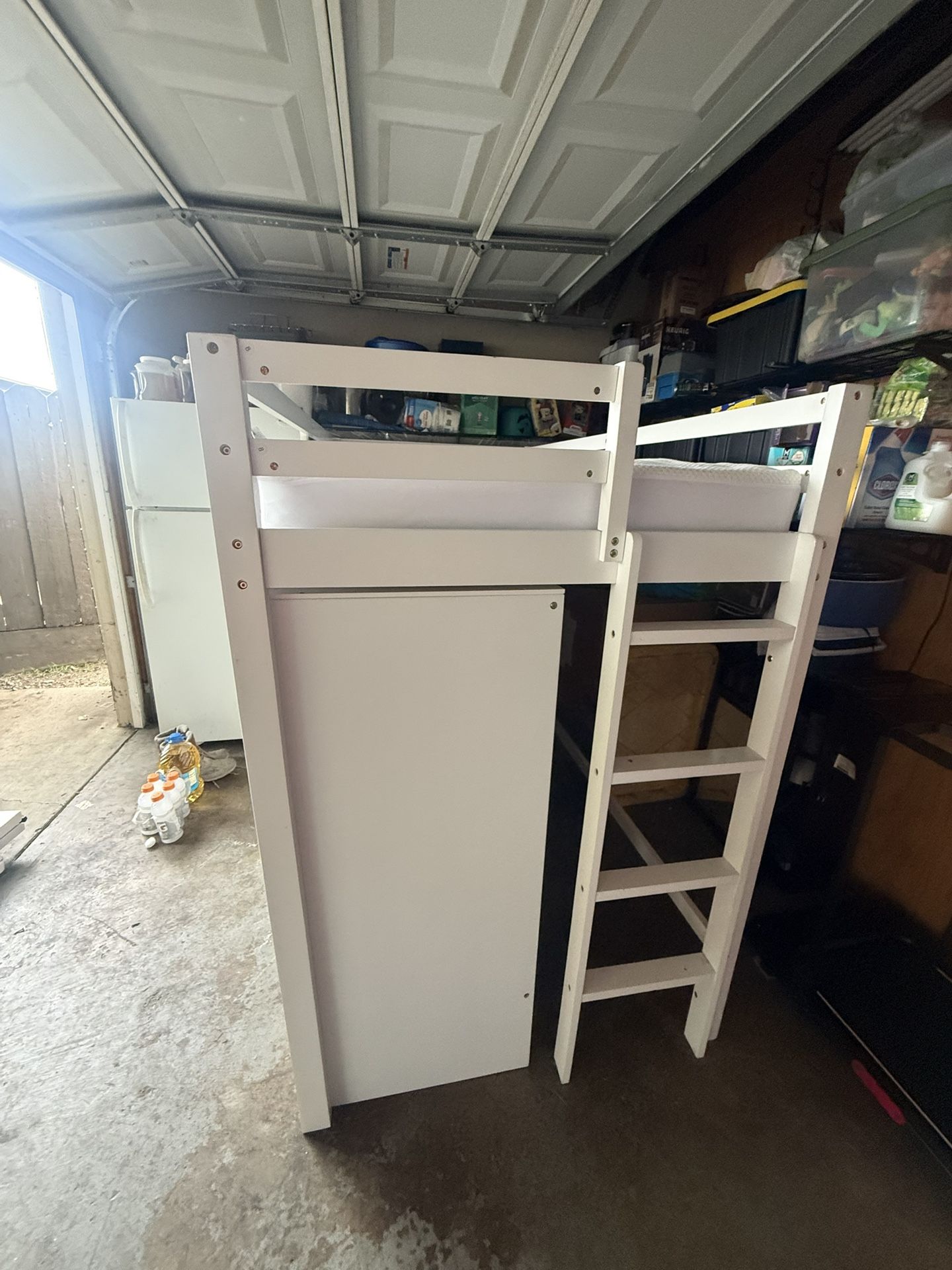 Bunk Bed With Closet/ Wardrobe