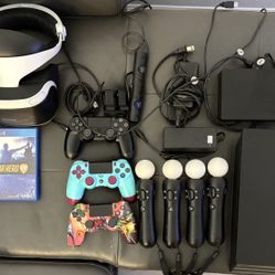 PS4 Pro Slim 1tb + VR And Extras 