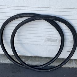 Continental Gatorskin 700x25c Black Label Tires and Tubes 