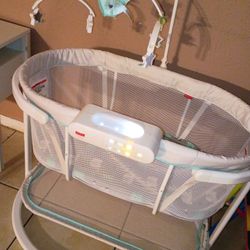 Baby Boy Bassinet 