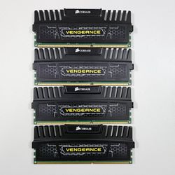 Corsair Vengeance 16GB (4x4GB) DDR3 RAM 1600MHz Desktop Gaming Memory, Tested!