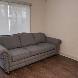 ✨🛋️ GRAY 3-SEATER COUCH – VERY COMFY