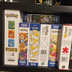 7 Pokémon Puzzle Assortment