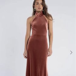 Size 8 Jenny Yoo Lennox bridesmaid dress (English rose)