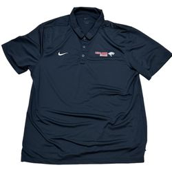 Nike Dri-Fit Men’s Florida College Soccer Black & Red Polo Shirt Size XL