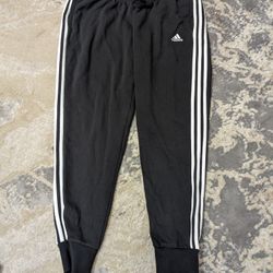 Black Adidas Joggers Sweatpants Women Size 2X