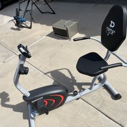 Recumbent Bike And Teeter Inversion Table