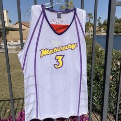 Diana Taurasi #3 Mercury Jersey Size Large 