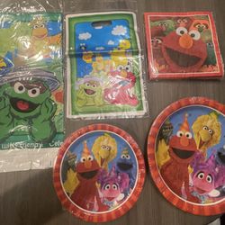 Sesame Street Birthday Supplies 