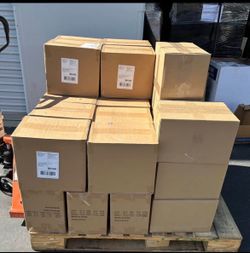 BULK PALLET: 768 Packs of 4 AmazonBasics D Cell Alkaline Batteries (3,072 Total)