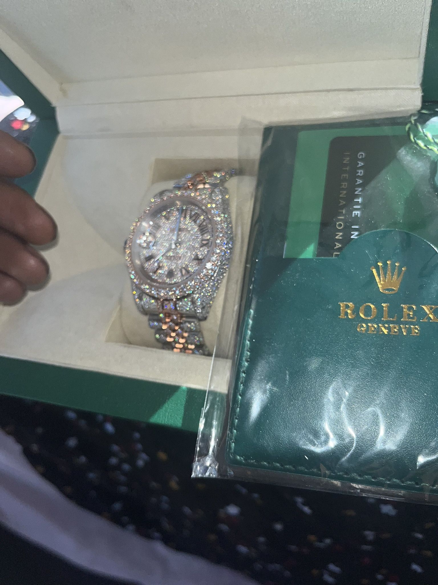 Mossanite Rolex Datejust