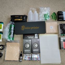 Tattoo Kit  W/ Printer