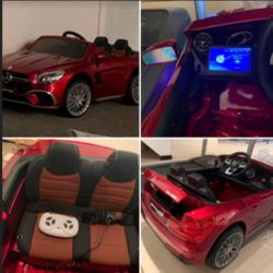 Mercedes Biturbo AMG Electric Kiddie Car Excellent Used Condition 