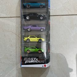 Hot Wheels Fast & Furious 5 Pack