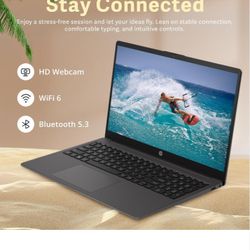HP 255 G10 Laptop for Home or Work, 16GB RAM, 1TB SSD, 15.6" Full HD, Ryzen 3 7330U (Beat Intel i5-1135G7), HDMI, USB-C, Windows 11 Pro, Business and 