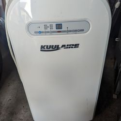 KUULAIRE 10,000 BTU portable air conditioner . In excellent condition. Blows extremely cold. Also have the window vent and tube for it. Thanks for loo