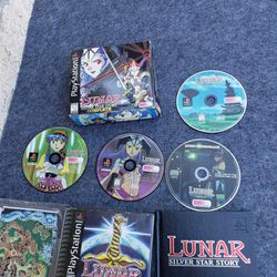 PlayStation 1 Juegos pS1 games Really Old & Authentic Rare To Find!! EACH GAME IS $100! Cada Juego $100! Solo LUNAR GAME IS $250