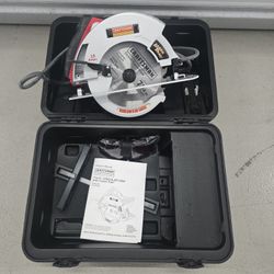 CRAFTSMAN  7 1/4" Circular Saw w/Laser Sight & Hardshell Plastic Case
