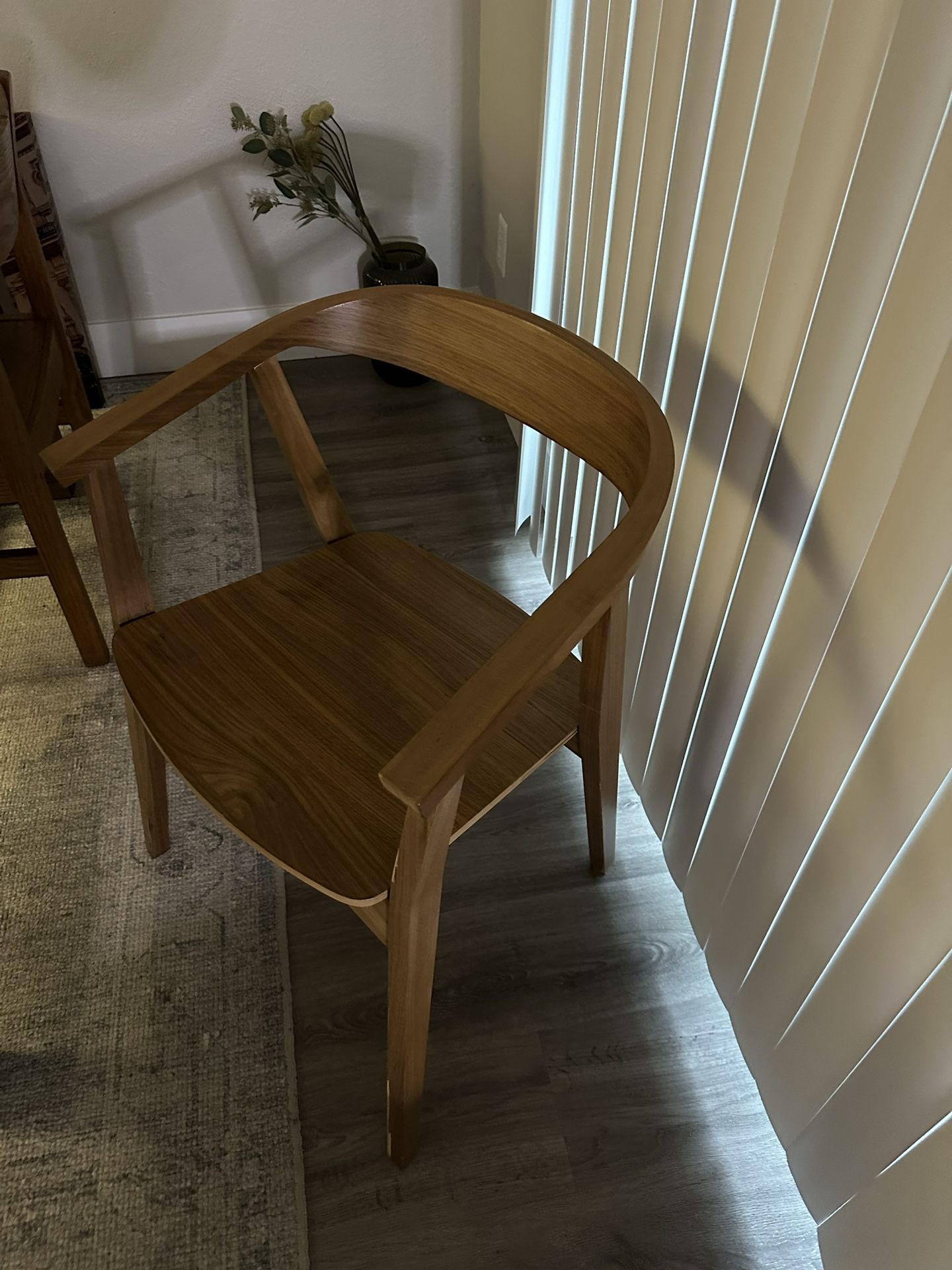 Discontinued IKEA Stockholm Chairs Modern Curved Back