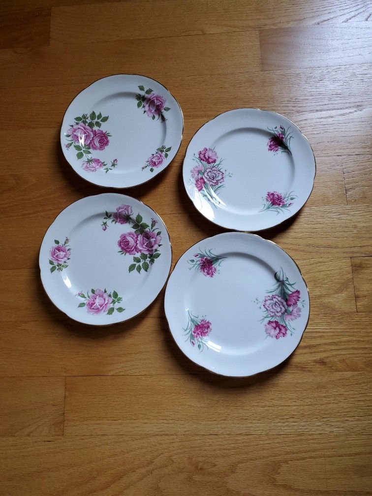 Royal Stuart 8" Bone China Plates