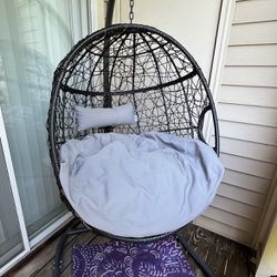 Giantex Hanging Egg Chair With Cover