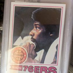 1977 Topps Julius Erving #100 PSA 8