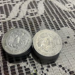 Lot Of 10 50 Pesos 