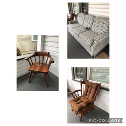 Free Couch + Chairs