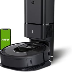 New- iRobot - Roomba i7+ (7550) Wi-Fi Connected Self-Emptying Robot Vacuum