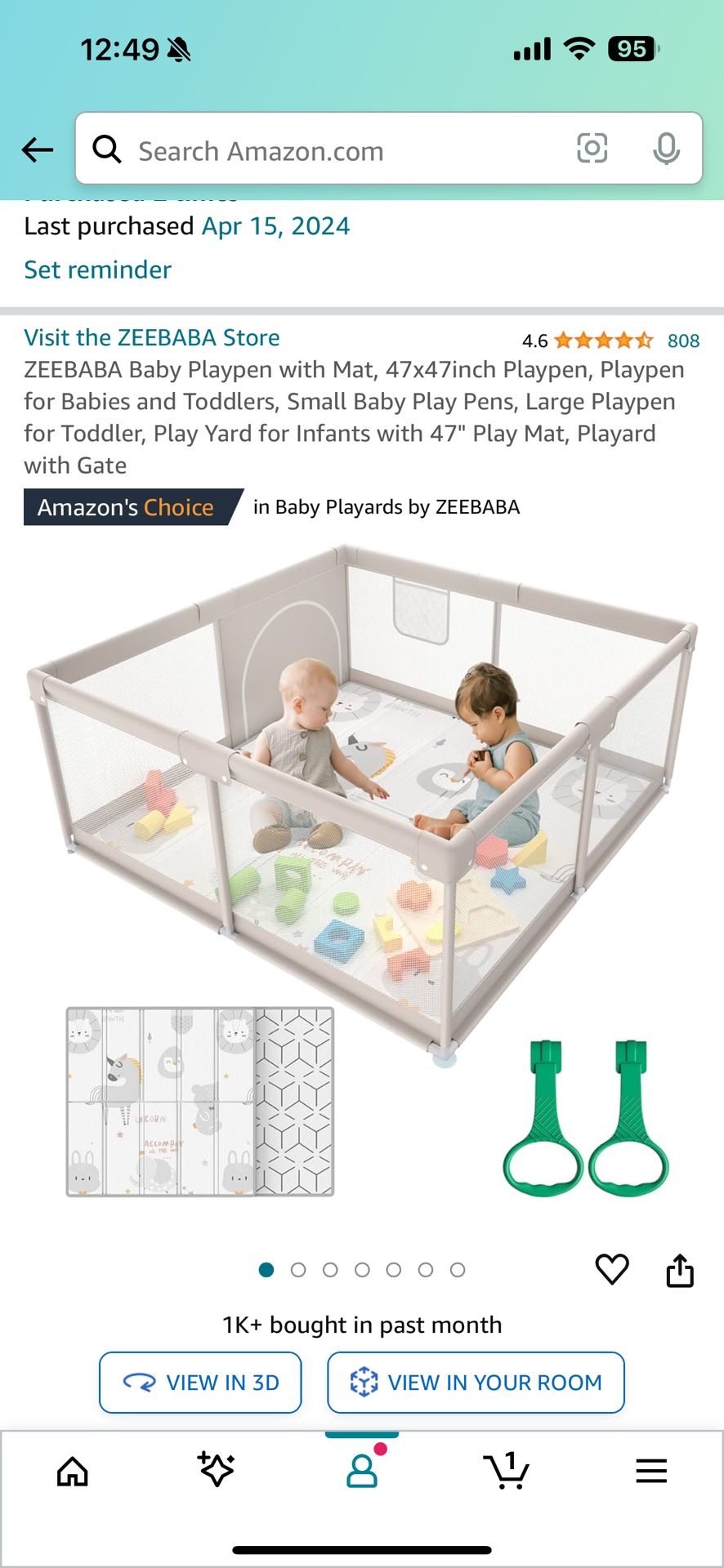 Brand New In Box Play Pen