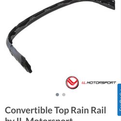 Convertible Top Rain Rail by IL Motorsport