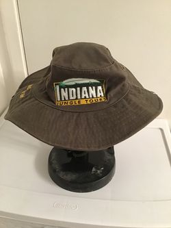 Indiana Jungle Tours Rio-Brasil Vintage Safari Bucket Hat...(Fits All)...New...