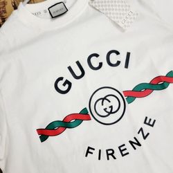 Gucci White Tshirt   REGULAR FIT 💥fast Shipping💥3 T-shirts For $100