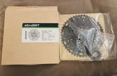 Microshift CS-H104 10 spd Cassette, 11-48t New in box.